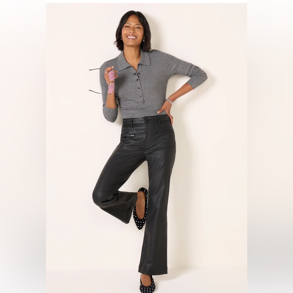 Kut From The Kloth Coated Kelsey Flare Pant